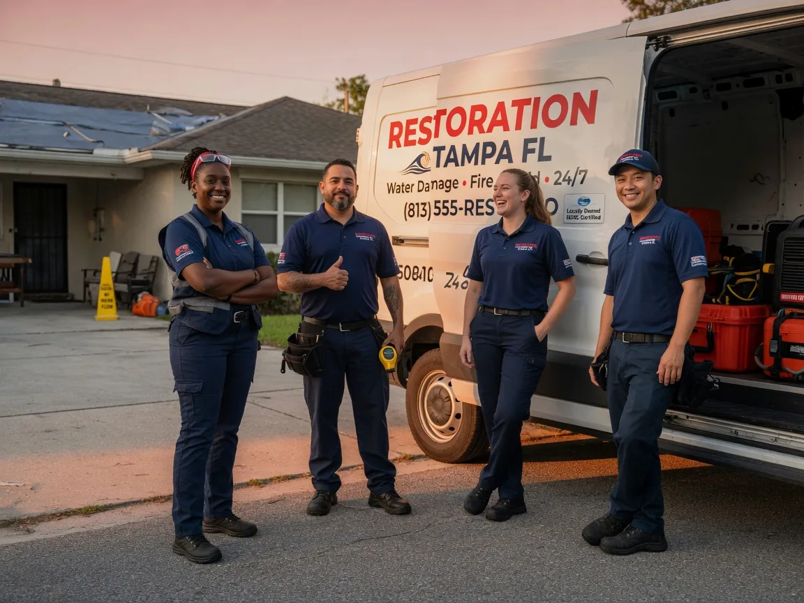 Water Damage Restoration company in Lottie, LA